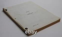 PROTOTYPE / Richard Levinson 1983 TV Movie Script Screenplay SciFi Android Human