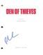 Pablo Schreiber Signed Autograph Den Of Thieves Full Movie Script Screenplay