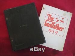 Pair Of Original Film Scripts For The Godfather & The Godfather Part II