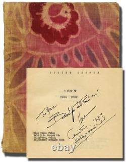 Pal Fejos SPRING SHOWER Original screenplay for the 1932 film 1929 #137372