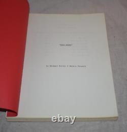 Pale River Original Movie Screenplay Rare Script Michael Butler Dennis Shryack