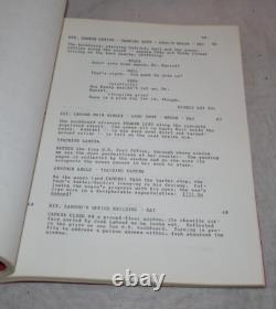 Pale River Original Movie Screenplay Rare Script Michael Butler Dennis Shryack