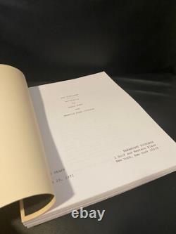 Paramount THE GODFATHER TRILOGY Rare Script SCREENPLAY SET Collection