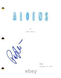 Paul Reiser Signed Autograph James Cameron Aliens Full Movie Script Screenplay