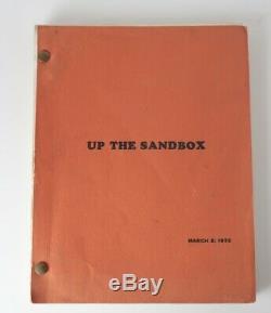 Paul Zindel, Manuscript Screenplay film UP THE SANDBOX Barbara Streisand 1972