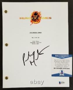 Paula Malcomson Katniss' mother signed Hunger Games full movie script BAS COA