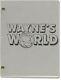 Penelope Spheeris Wayne's World Original Screenplay For The 1992 Film #150368