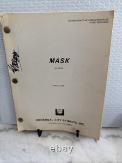 Peter Bogdanovich MASK Original script for the 1985 film- Production Used