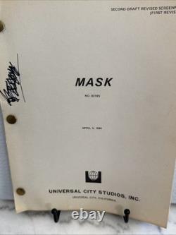 Peter Bogdanovich MASK Original script for the 1985 film- Production Used