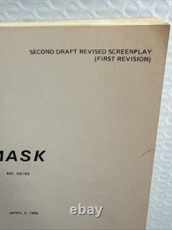 Peter Bogdanovich MASK Original script for the 1985 film- Production Used