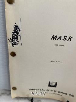 Peter Bogdanovich MASK Original script for the 1985 film- Production Used