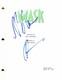 Peter Greene Signed Autograph The Mask Movie Script Jim Carrey, Cameron Diaz