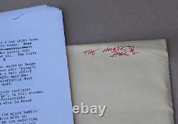 Peter Hyams The Hunter Movie Script 1st & 2nd Draft with Notes Steve McQueen