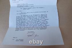 Peter Hyams The Hunter Movie Script 1st Draft & Contract Paper Steve McQueen