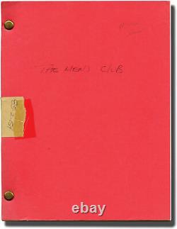 Peter Medak MEN'S CLUB Original screenplay for the 1986 film 1984 #130321