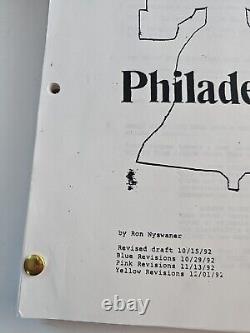 Philadelphia Movie Script Revised Production Company Xerox 12/1/92 Tom Hanks
