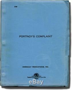 Philip Roth PORTNOY'S COMPLAINT Original screenplay for the 1972 film #135317