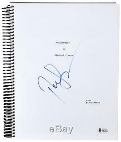 Pierce Brosnan James Bond Movie Script Beckett Authentication COA