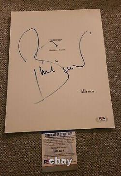 Pierce Brosnan Signed 007 Goldeneye James Bond Full Movie Script Psadna Ai29538