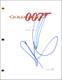 Pierce Brosnan Signed Autograph James Bond 007 Goldeneye Movie Script Screenplay
