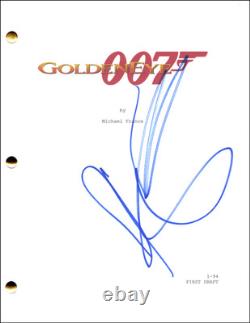 Pierce Brosnan Signed Autograph James Bond 007 GoldenEye Movie Script Screenplay