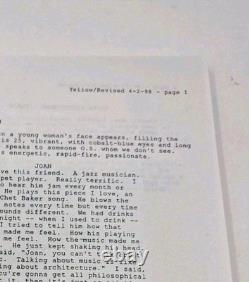 Playing By Heart Movie Angelina Jolie Jon Stewart Screenplay/Script 1998