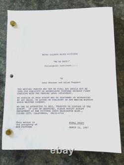 Poltergeist 3 Were Back Original 1987 Film Script Final Draft Heather O Roark