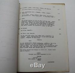 Poltergeist II / Michael Grais 1985 Horror Movie Script, USED BY PROP DEPARTMENT