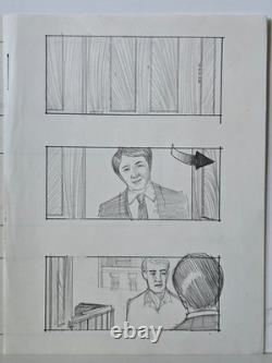 Poltergeist Storyboard Movie Carl Aldana Production Original Art 3 Pages
