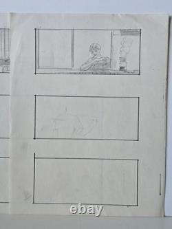 Poltergeist Storyboard Movie Carl Aldana Production Original Art 3 Pages