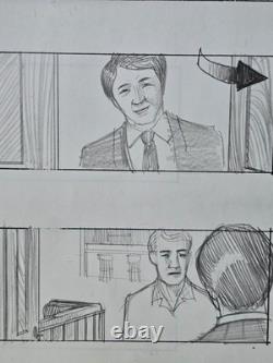 Poltergeist Storyboard Movie Carl Aldana Production Original Art 3 Pages