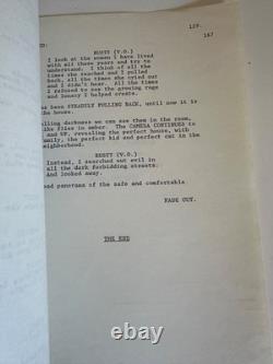 Presumed Innocent Movie Original Screenplay Script Jake Gyllenhaal