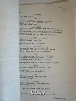 Presumed Innocent Movie Original Screenplay Script Jake Gyllenhaal