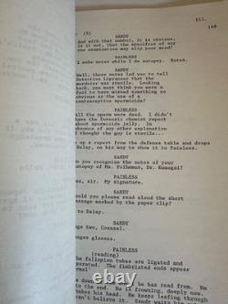 Presumed Innocent Movie Original Screenplay Script Jake Gyllenhaal