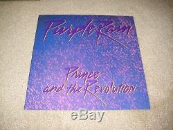 Prince Purple Rain movie program Rare from 1984 Premier Official book