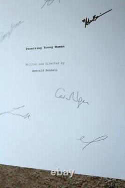 Promising Young Woman Movie Signed Autograph Screenplay Script Fyc For Your 2