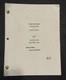 Pulp Fiction Quentin Tarantino & Roger Avery Movie Script Last Draft May 1993