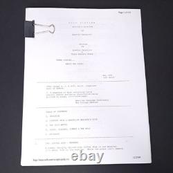 Pulp Fiction Quentin Tarantino & Roger Avery Movie Script Last Draft May 1993