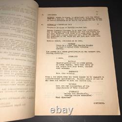 QUEBEC 1951 Original Movie Script Alan Le May / Don Haggerty Marked Lines COA