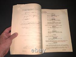 QUEBEC 1951 Original Movie Script Alan Le May / Don Haggerty Marked Lines COA