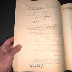QUEBEC 1951 Original Movie Script Alan Le May / Don Haggerty Marked Lines COA