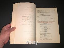 QUEBEC 1951 Original Movie Script Alan Le May / Don Haggerty Marked Lines COA