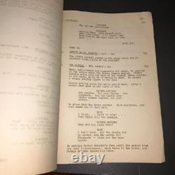QUEBEC 1951 Original Movie Script Alan Le May / Don Haggerty Marked Lines COA