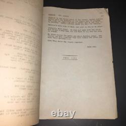 QUEBEC 1951 Original Movie Script Alan Le May / Don Haggerty Marked Lines COA