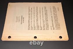 QUEBEC 1951 Original Movie Script Alan Le May / Don Haggerty Marked Lines COA