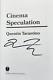 Quentin Tarantino Signed Cinema Speculation 1st Edition! Rare! Authenic