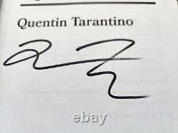 QUENTIN TARANTINO Signed Cinema Speculation 1st EDITION! RARE! AUTHENIC