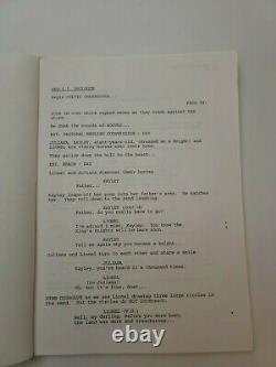 QUEST FOR CAMELOT / Kirk DeMicco 1997 Screenplay, goofy dragon Animated Film