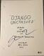 Quentin Tarantino Signed Autograph Django Unchained Full Movie Script Beckett