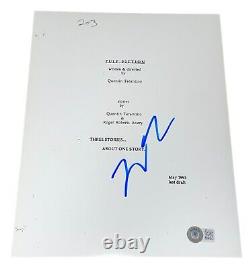 Quentin Tarantino Signed Autograph Pulp Fiction Film Script Screenplay BAS NYC A